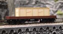 NPE Modellbau NW 52043 Schwerlastwagen Sas 4850 DR mit Wartburg-Kiste