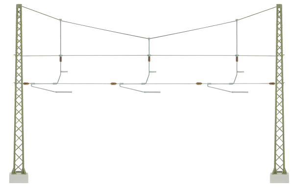 Viessmann 4362 N Quertragwerk über 3 Gleise