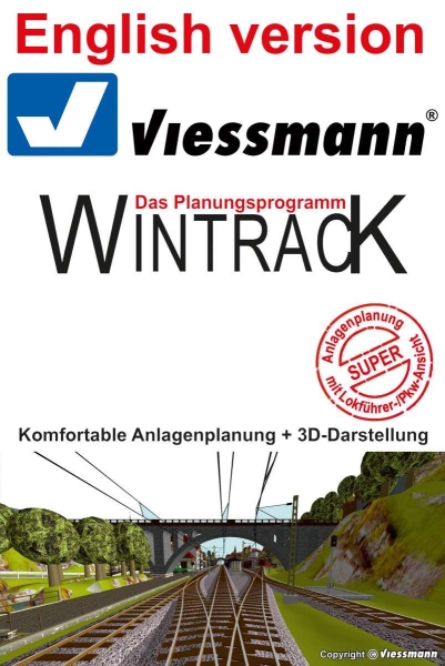 Viessmann 10061 WINTRACK 15.0 Vollversion mit 3D - EN