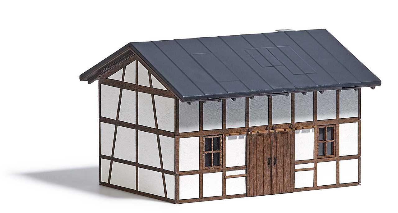 Busch 1553 Lagerschuppen - Aktion H0