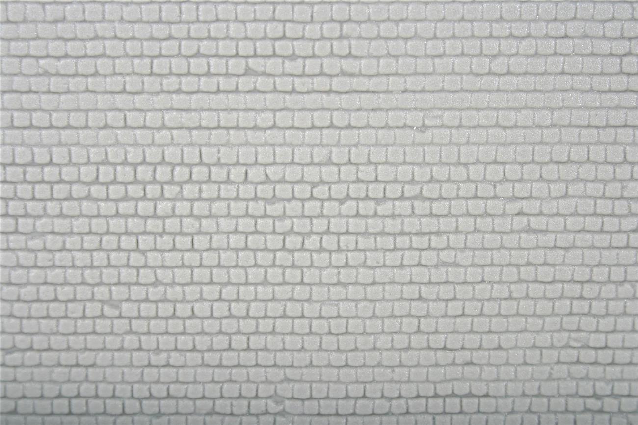 Kibri 34124 H0 Kopfsteinpflasterplatte, L ca. 20 x B 12 cm