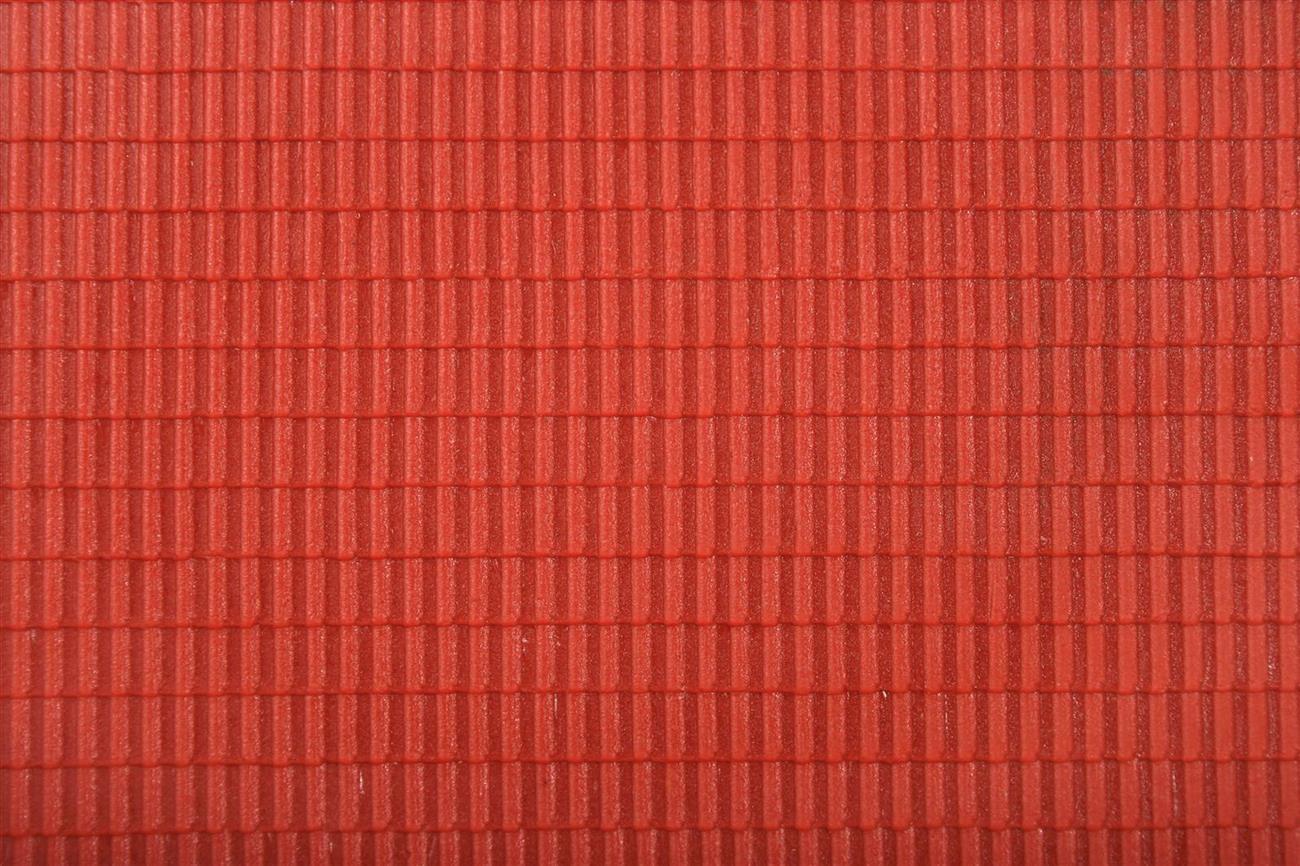 Kibri 34142 H0 Pfannendachplatte mit Firstziegel,L ca. 20 x B 12 cm