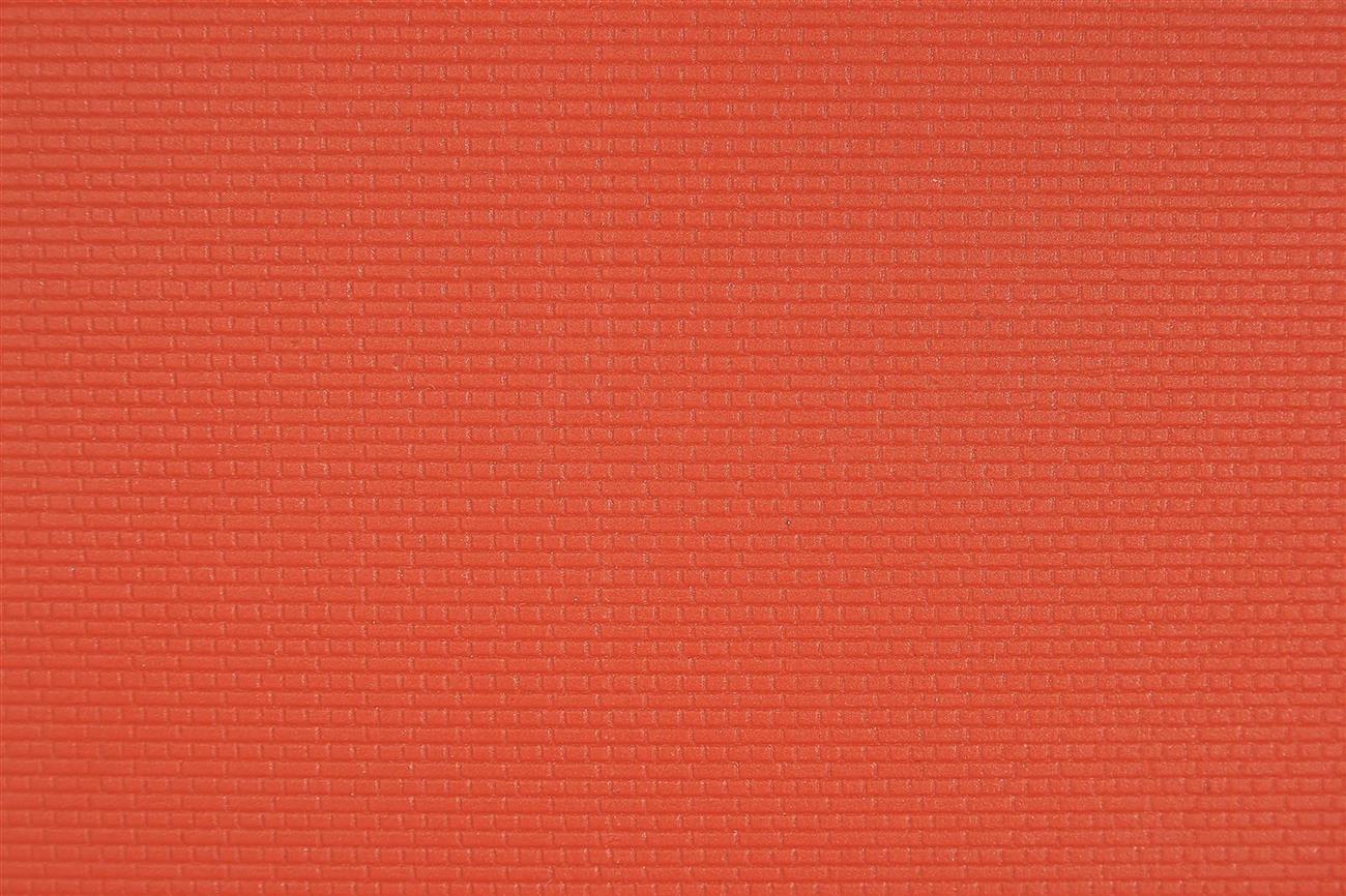 Kibri 34147 H0 Backstein-Kreuzverbund-Platte,L ca. 20 x B 12 cm