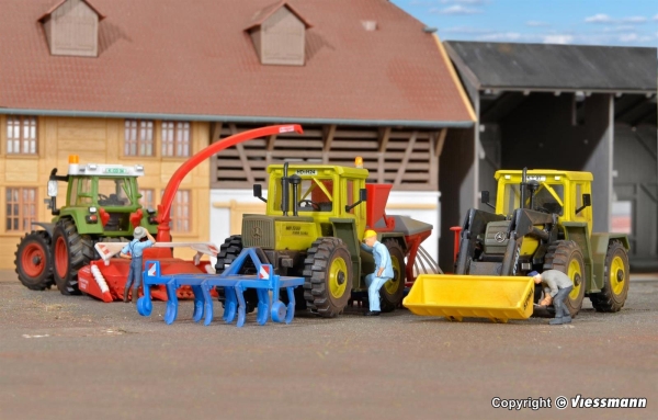 Kibri 10910 H0 Landwirtschaftliches Geräte-Set