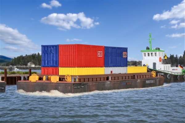 Kibri 38524 H0 Leichter für Schüttgüter oder Container