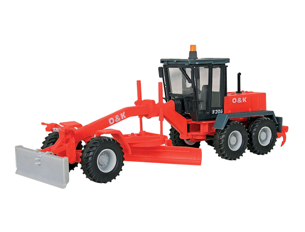 Kibri 11662 H0 O&K Grader, rot