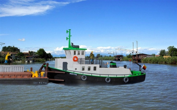 Kibri 38520 Schubschiff