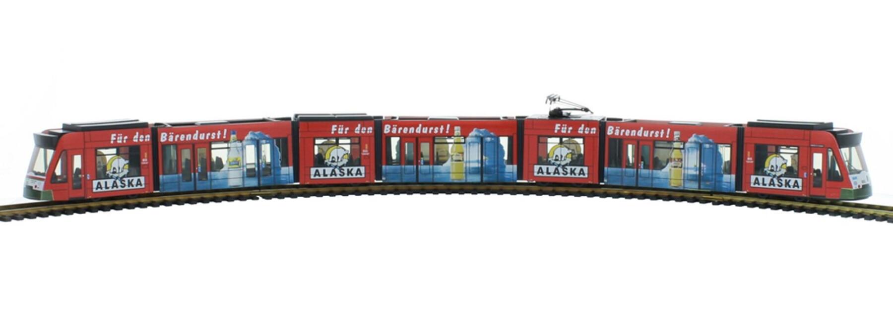 Rietze STRA01055 Siemens Combino Stadtwerke Augsburg Alaska Strassenbahn