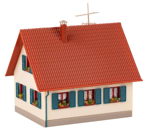 Faller 195602 FALLER Promotion-Set Bastelhaus (creme / rot)