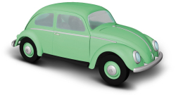Busch 52900 VW Käfer Brezelfenster grün