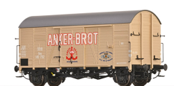 Brawa 47988 Gedeckter Güterwagen Gms 30 "Anker...