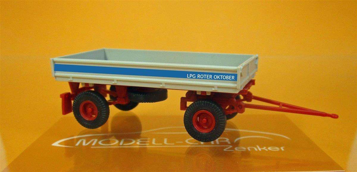 Modell-Car Zenker 03-308 IFA Anhänger HW 60 HD LPG Roter Oktober