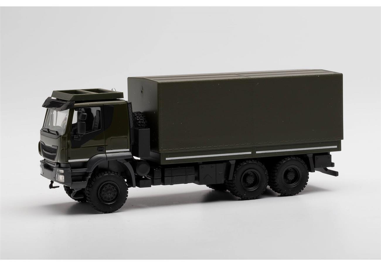 Herpa 746762 Iveco Trakker 6x6 Pri./Pla. BW