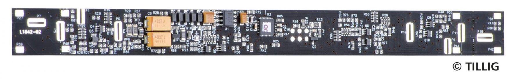 Tillig 08919 LED-Innenbeleuchtung analog / digital Bausatz für Reisezugwagen E5