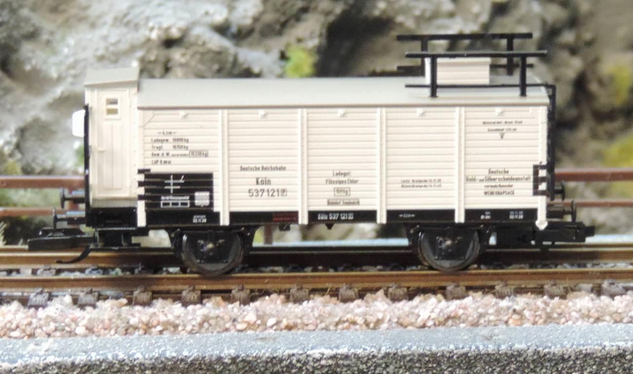 Tillig 95890 Flüssiggaswagen „DEGUSSA“, eingestellt bei der DRG, Ep. II -FORMNEUHEIT-