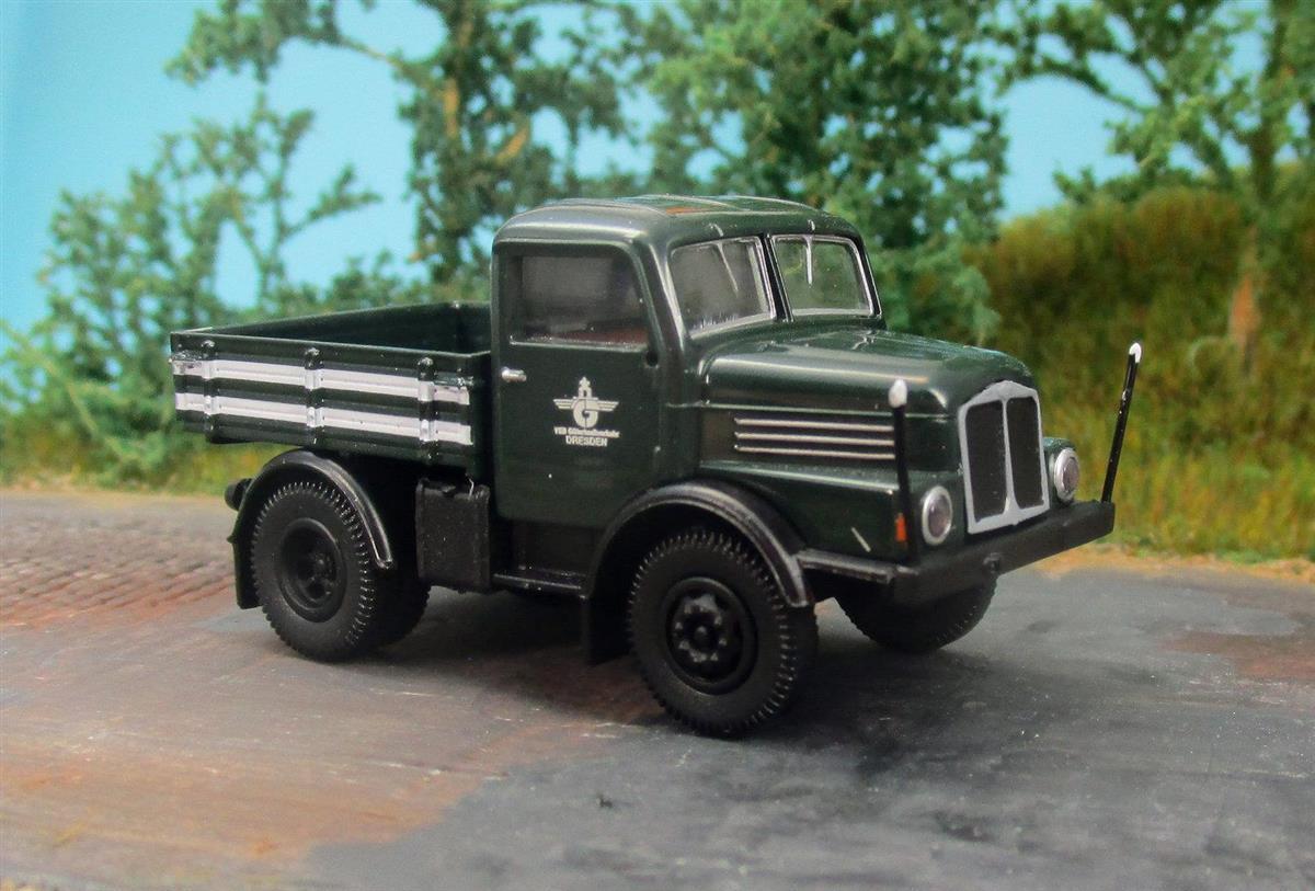 Modell-Car Zenker 03-278 IFA S 4000 ZGM VEB Kraftverkehr Dresden