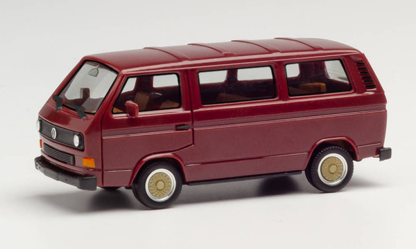 Herpa 420914 VW T3 Bus, weinrot