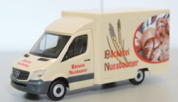 Herpa 095877 MB Sprinter 13 Ft. Bäckerei Nussbaum