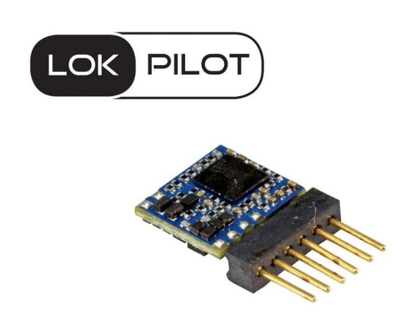 ESU 59817 LokPilot 5 micro DCC/MM/SX, 6-pin Direkt, Spurweite N, TT