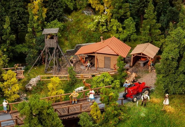 Faller 130637 Jagdhütte mit Hochsitz