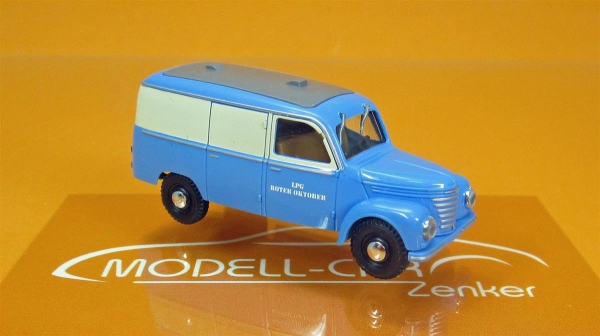 Modell-Car Zenker 03-254 IFA Framo - Barkas V 901/2 Kasten " LPG Roter Oktober