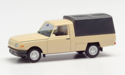 Herpa 420921 Wartburg 353`85 mit Plane elfenbein