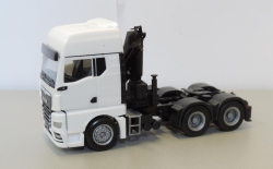 Herpa 313100 MAN TGX GX 6x4 Zgm.m.Lk.weiß