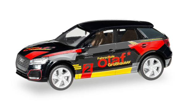 Herpa 095891 Audi Q2, Fahrsch. Olaf Großhau