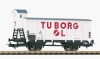 Piko 54619 Ged. GÃ¼terwagen G02 Bier Tuborg III m. Bhs