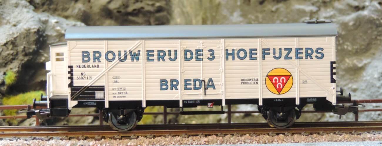 Piko 54609 Kühlwagen Brouwerij Drie Hoefijzers Breda NS