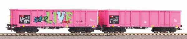 Piko 58393 2er Set Offene Güterwagen Eaos SBB