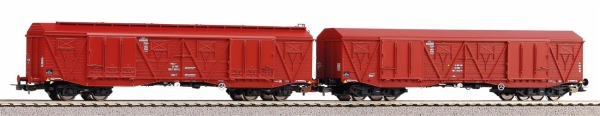 Piko 58232 2er Set Großraumgüterwagen 401Ka Gags-t + 401Ka Gas PKP Ep.V