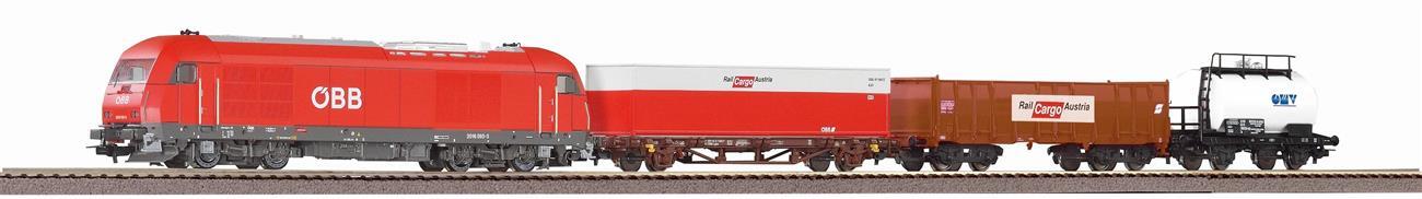 Piko 97948 S-Set Güterzug Herkules ÖBB + 3 Güterwg. A-Gleis & B V