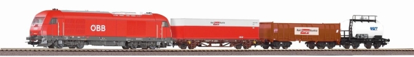 Piko 97948 S-Set Güterzug Herkules ÖBB + 3 Güterwg. A-Gleis & B V