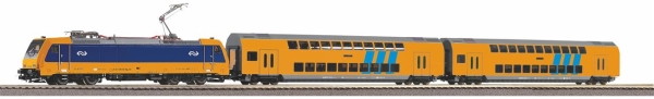 Piko 97939 S-Set E-Lok Personenzug mit 2 Doppelstocksitzwagen NS A-Gleis & B V