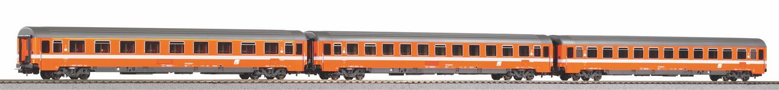 Piko 58224 3er Set Schnellzugagen Eurofima