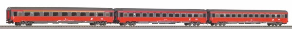 Piko 58225 3er Set Schnellzugwagen Eurofima ÖBB