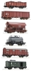 Roco 76030 6-teiliger Set: Güterzug DR