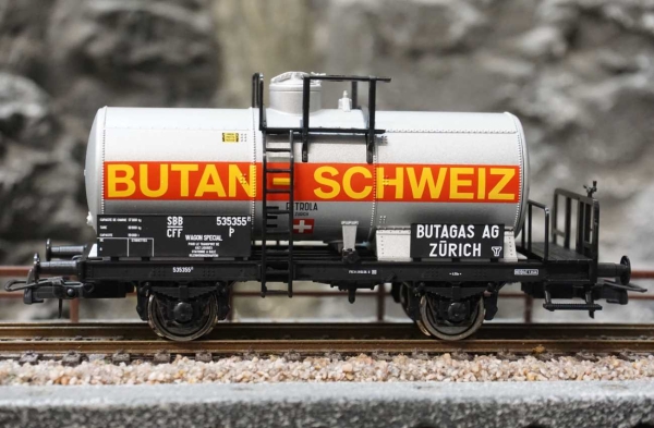 Roco 76312 Kesselwagen -Butan-Schweiz- SBB