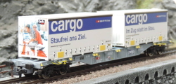 Roco 77341 Containertragwagen + SBB Cargo Wechselbeh?ltern