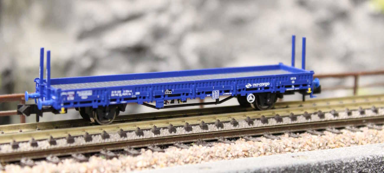 Fleischmann 825747 Schwenkrungenwagen, Type Ks, der Polnischen Staatsbahnen