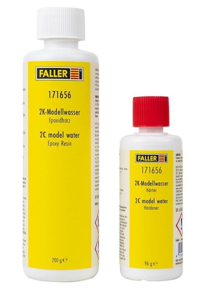 Faller 171656 2K-Modellwasser 296 ml