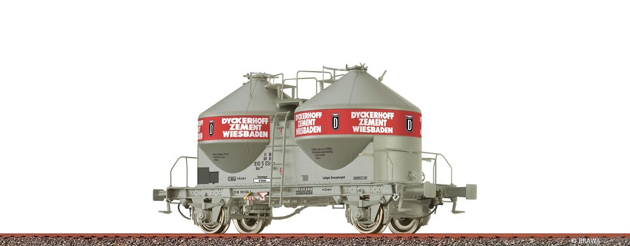 Brawa 50535 Staubbehälterwagen-Ucs908-Dyckerhoff-DB