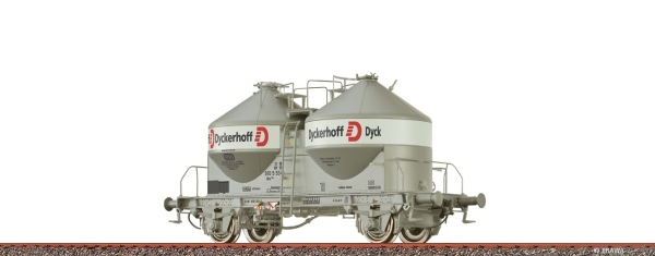 Brawa 50536 Staubbehälterwagen-Ucs908-Dyckerhoff-DB