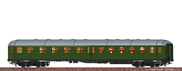 Brawa 58004 Personenwagen 2.Klasse -ABymb-411-DB