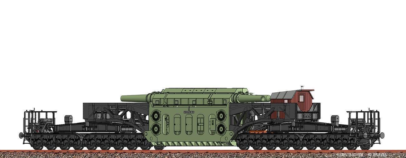 Brawa 50512 Schwerlastwagen-SSt-DR
