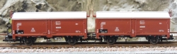 Tillig 01032 Güterwagenset der DB, bestehend aus zwei...