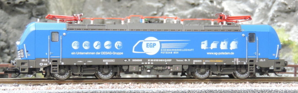 Tillig 04831 Elektrolokomotive 193 848 der Eisenbahn Gesellschaft Potsdam mbH (EGP)