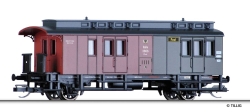 Tillig 13443 Packwagen mit Postabteil der K.P.E.V., Ep. I