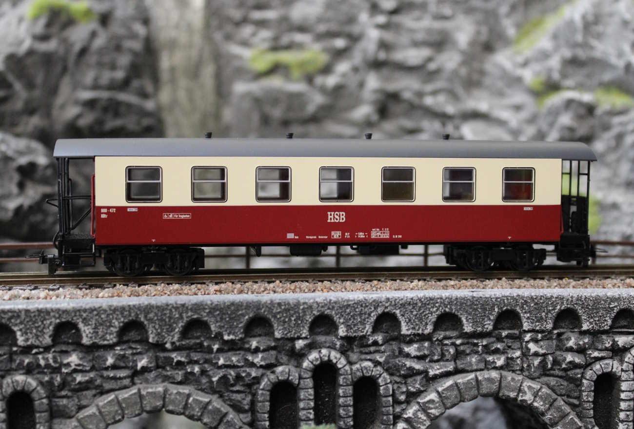 Tillig 13921 Personenwagen KBtr mit Traglastenabteil der HSB